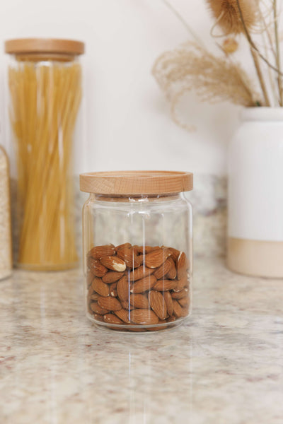 Industrial Kitchen Glass Storage Jar - Small