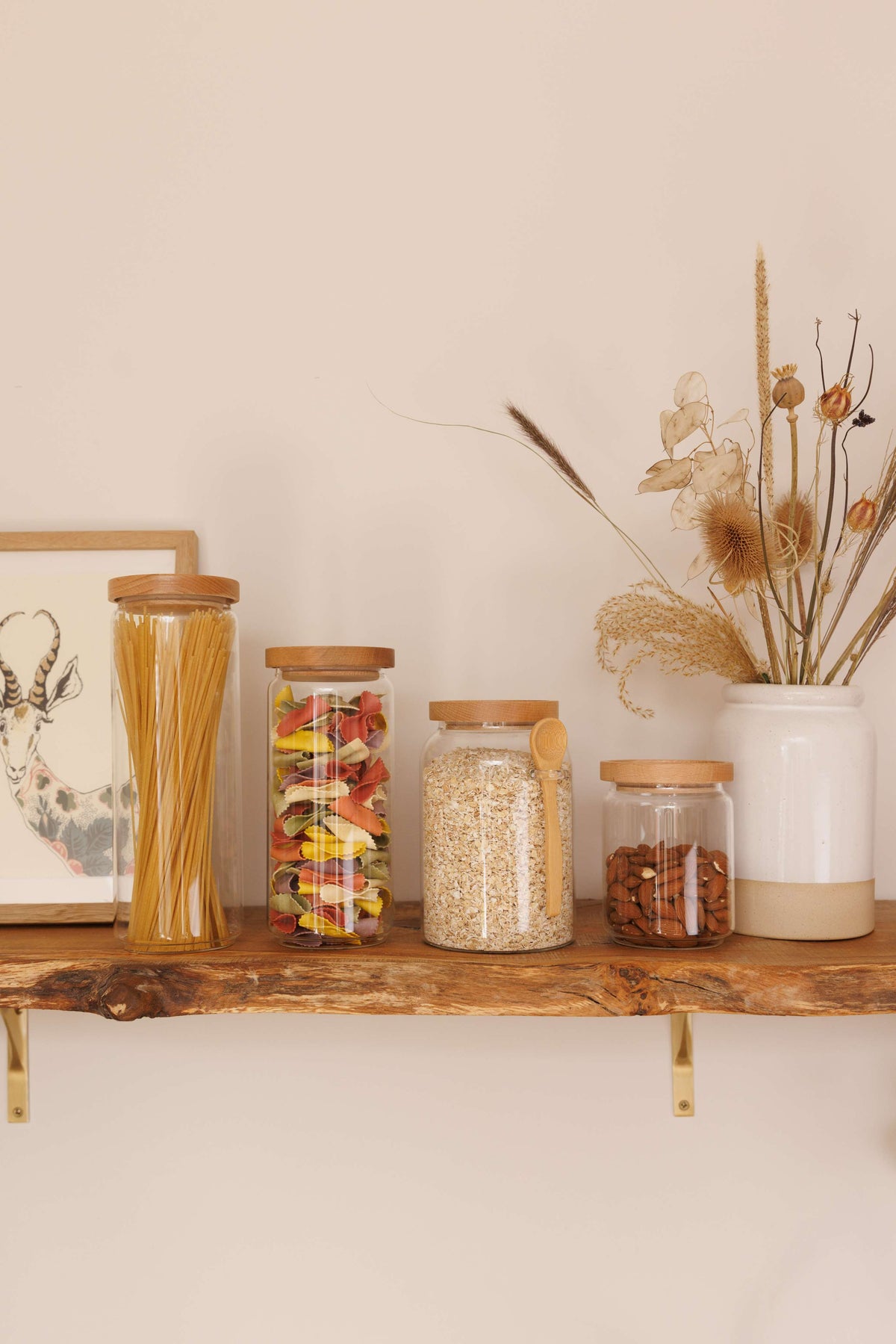 Industrial Kitchen Glass Storage Jar - Small