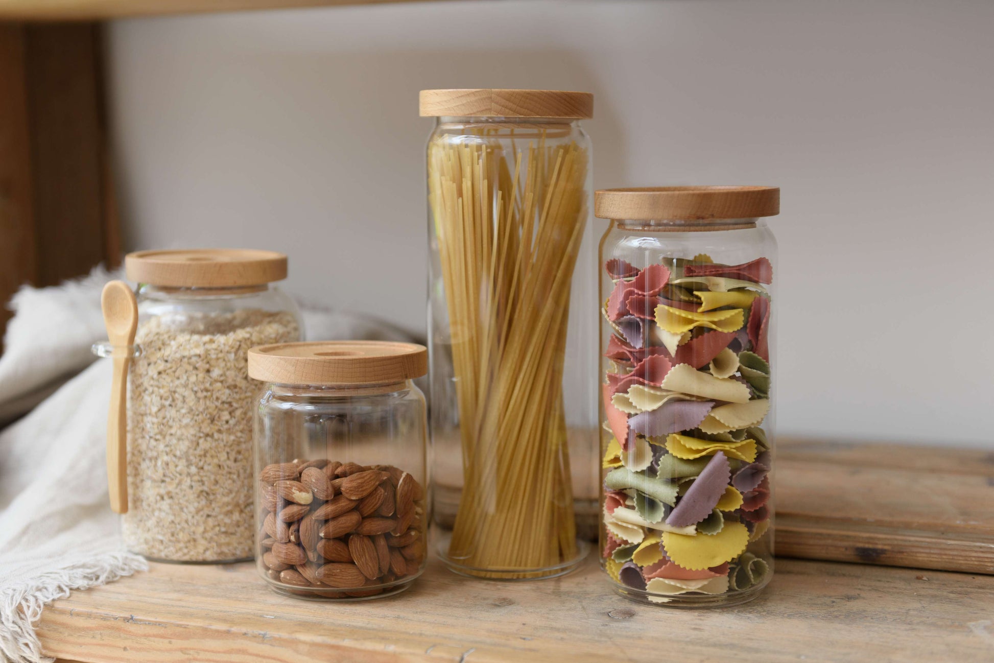 Industrial Kitchen Glass Storage Jar - Small