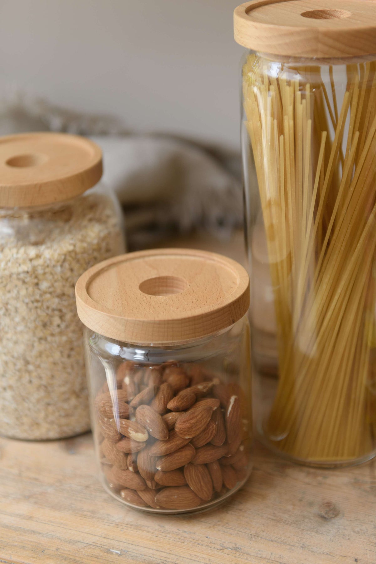 Industrial Kitchen Glass Storage Jar - Small