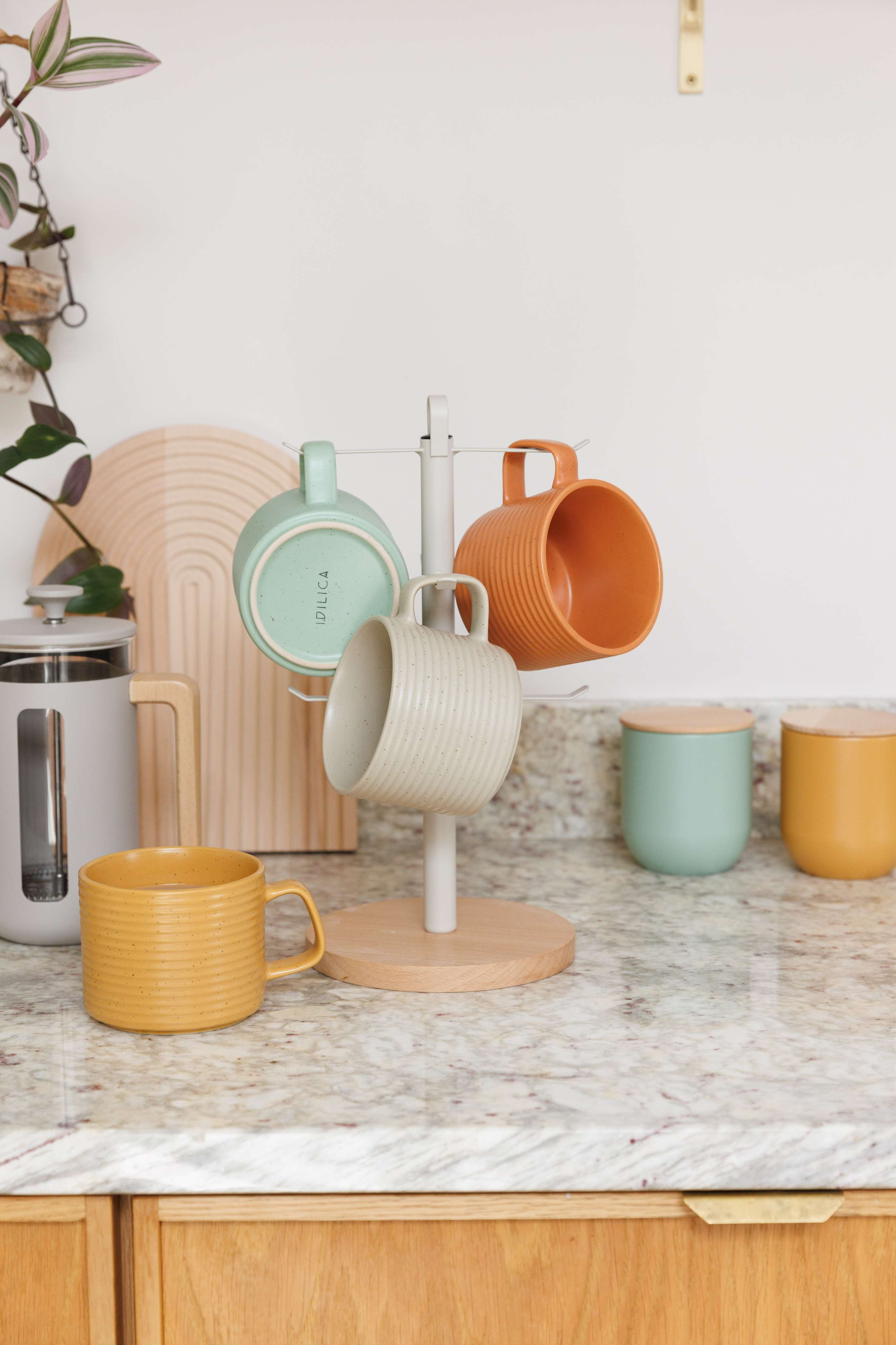 Industrial Kitchen Set of 4 Mugs