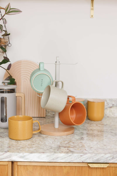 Industrial Kitchen Mug Tree