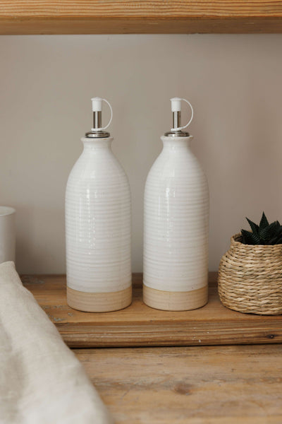 Industrial Kitchen Oil & Vinegar Set