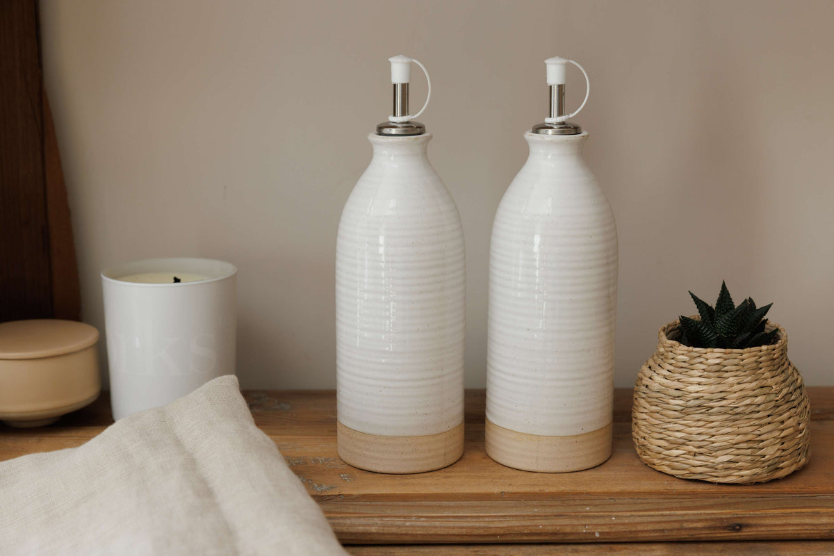 Industrial Kitchen Oil & Vinegar Set