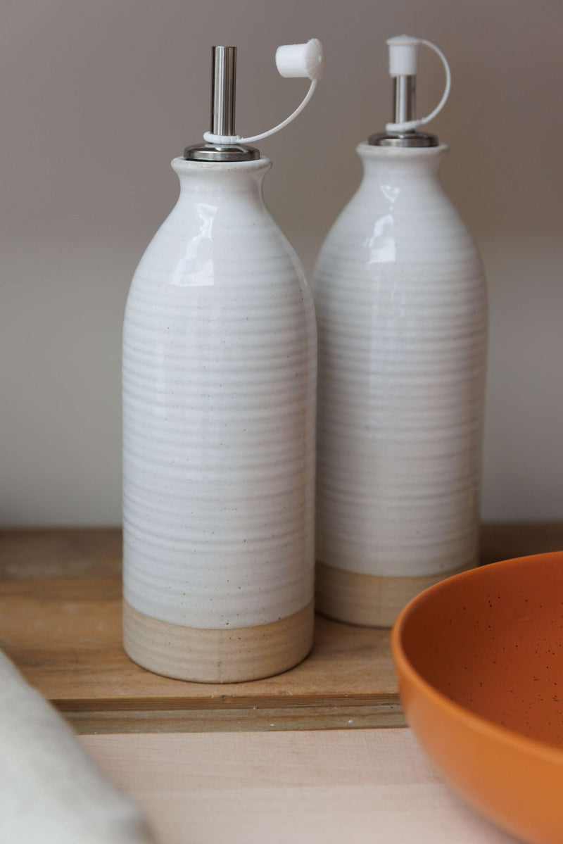 Industrial Kitchen Oil & Vinegar Set