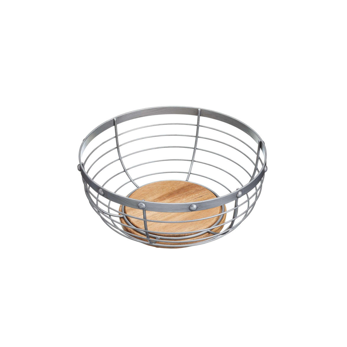 Industrial Kitchen Fruit Basket – Open Wire