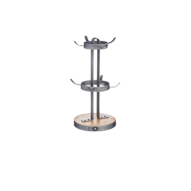 Industrial Kitchen Mug Tree – Grey