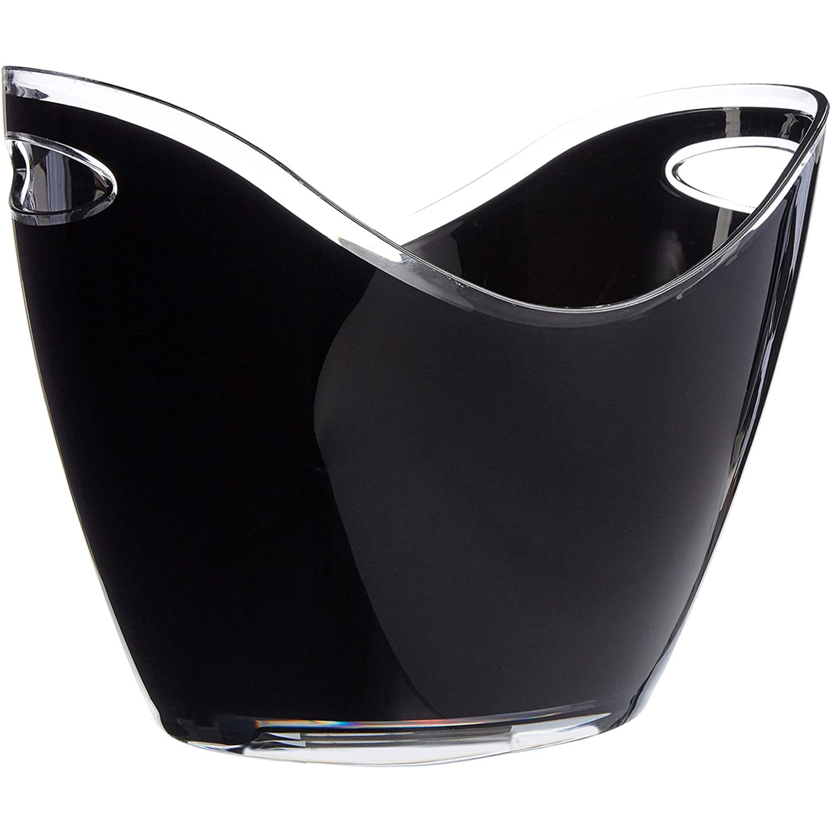 KitchenCraft BarCraft Black Acrylic Drinks Pail