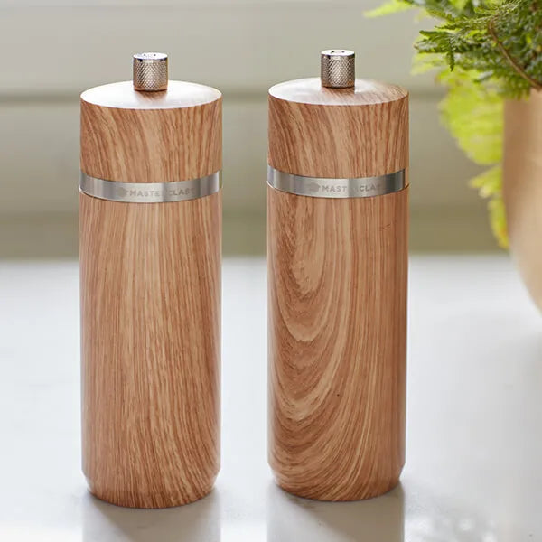 MasterClass Beech Finish 17 cm Salt or Pepper Mill
