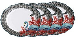 Mikasa x Sarah Arnett Porcelain Dinner Plates – 27 cm (Set of 4)