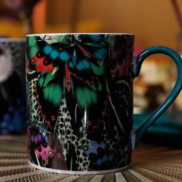Mikasa x Sarah Arnett Butterfly Print Porcelain Mug – 350 ml