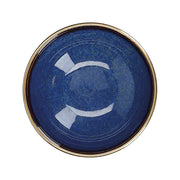 Mikasa Satori Indigo & Gold Porcelain Dip Bowls – Set of 3 8 cm