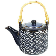Mikasa Satori Indigo & Gold Porcelain 500 ml Teapot
