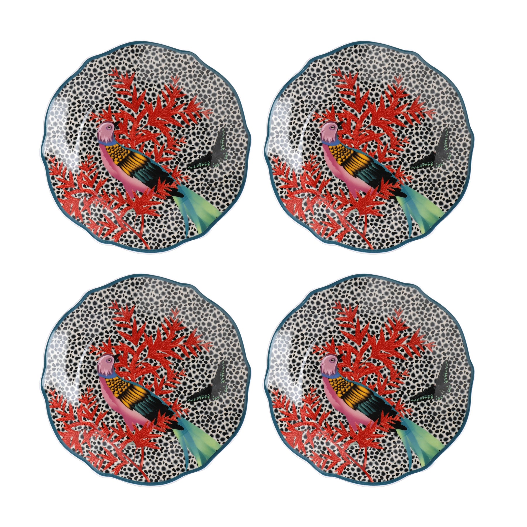 Mikasa x Sarah Arnett Porcelain Dinner Plates – 27 cm (Set of 4) Mikasa x Sarah Arnett Porcelain Dinner Plates – 27 cm (Set of 4)