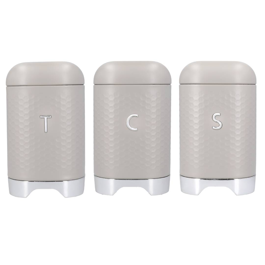 LV LOVTCSSETLAT TEXTURED TCS 3PCE SET LATTE