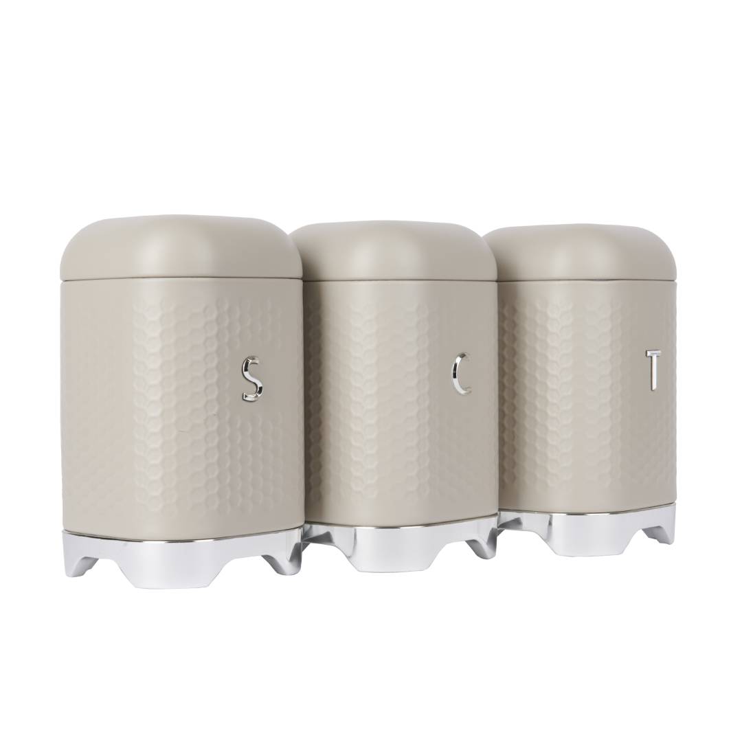 LV LOVTCSSETLAT TEXTURED TCS 3PCE SET LATTE