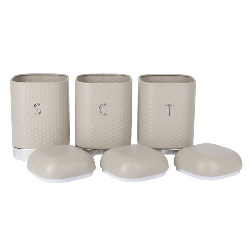 LV LOVTCSSETLAT TEXTURED TCS 3PCE SET LATTE