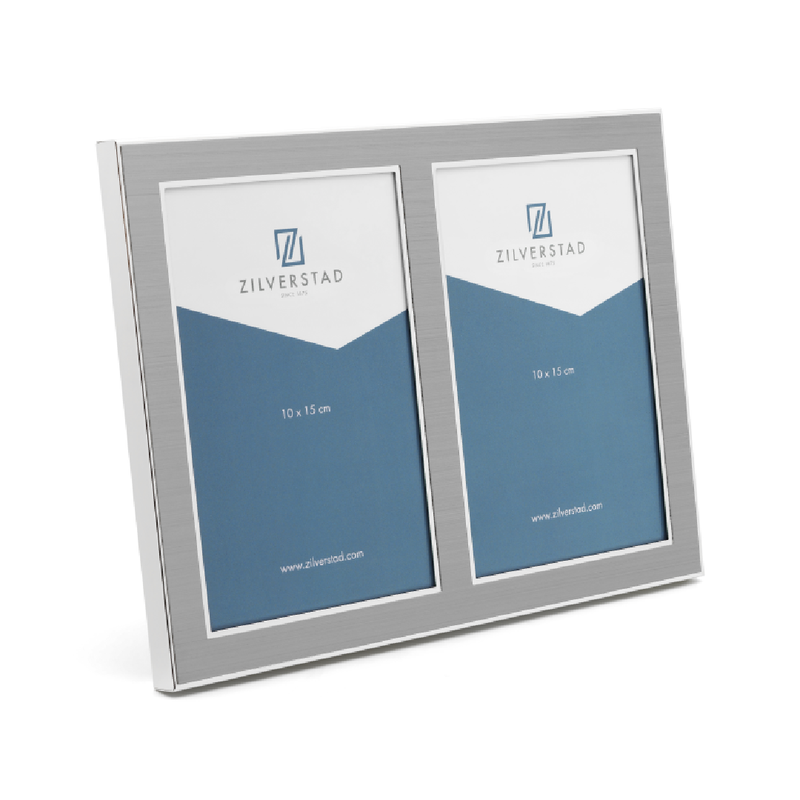 Photo frame Padua Galeria 2x 10x15 alum.