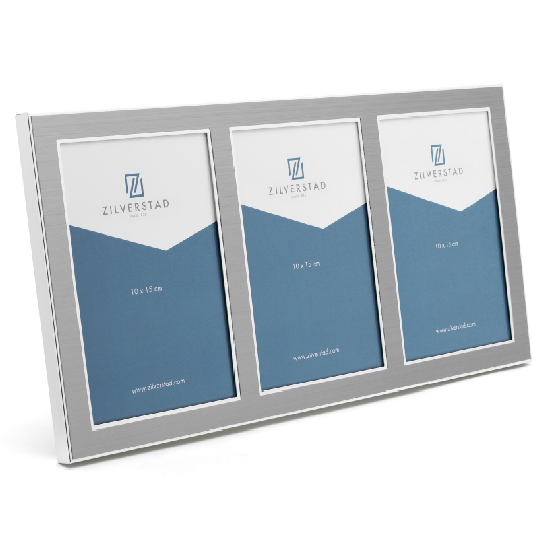Photo frame Padua Galeria 3x 10x15 alum.