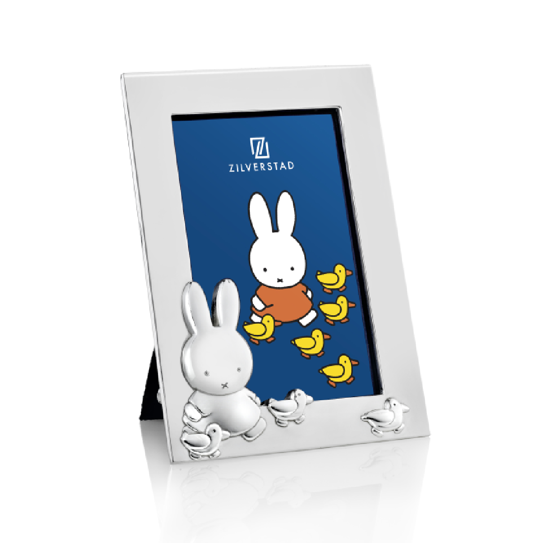 Photo frame miffy with ducks 6x9cm sp/l