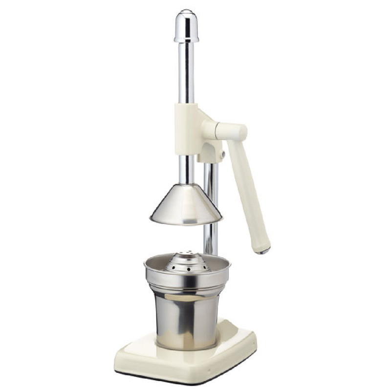 Kitchen Craft Living Nostalgia Lever Arm Juicer, Cream