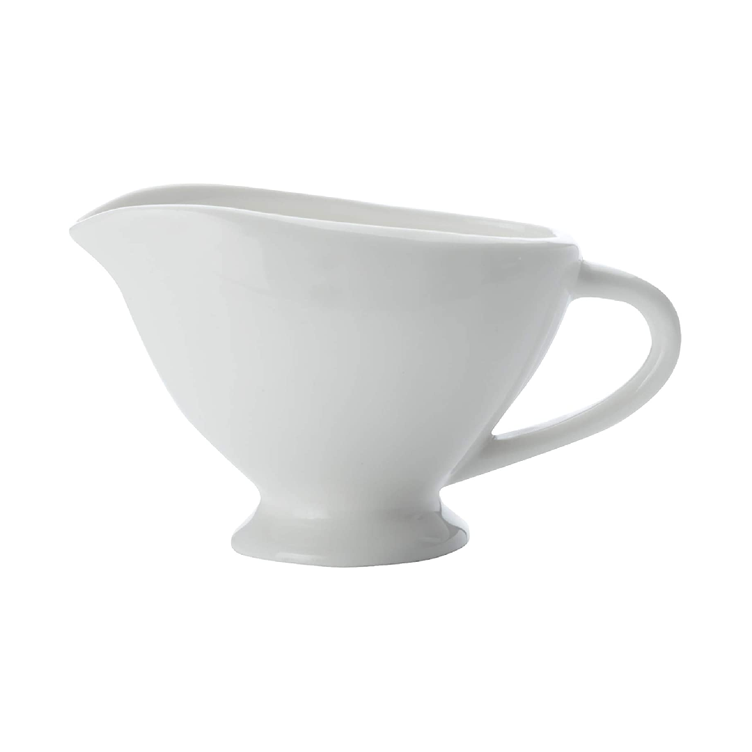 Maxwell & Williams MWAA5965 White Basics Sauce Boat, 75ml, Porcelain