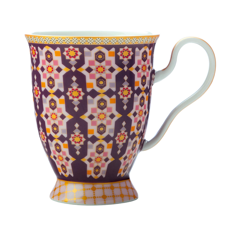 Maxwell & Williams HV0120 Teas & C’s Kasbah Coffee Mug in Gift Box, Porcelain, Rose, 300 ml