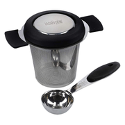 La Cafetière Tea Gift Set with Tea Infuser, Tea Measuring Spoon, Loose Tea Stainless Steel Set of 4 in Gift Box
