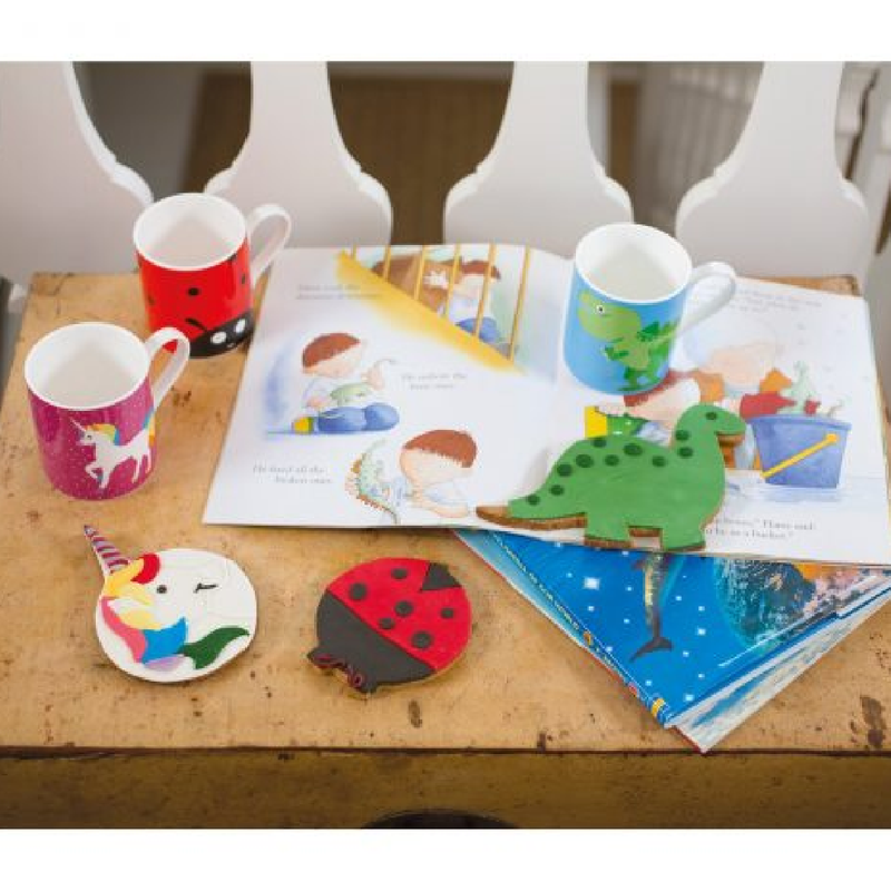Espresso Mug: 1 x 80ml Ladybird Espresso Mug, Ceramic