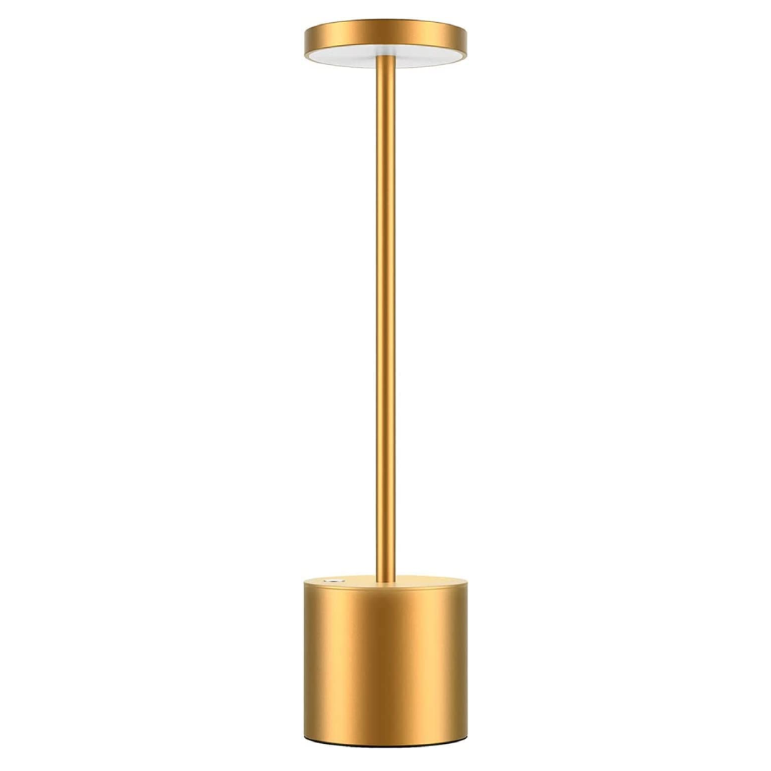 USB RECHARGEABLE BATTERY DESK LAMP ALUMINIUM LED CORDLESS