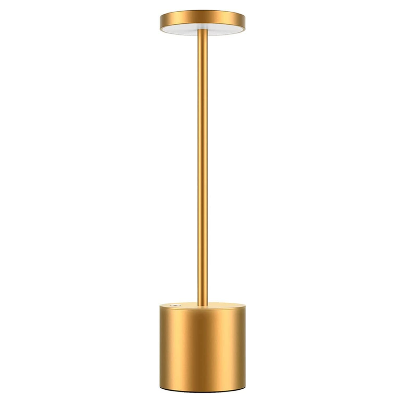 USB RECHARGEABLE BATTERY DESK LAMP ALUMINIUM LED CORDLESS