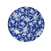Taldrik portselan 19cm 'hampton blue and white flower' Mikasa