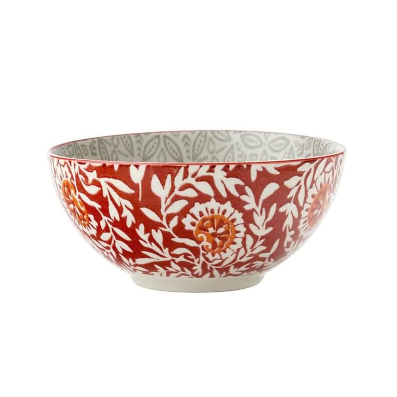 Boho BowlBatik Grey 15cm by Maxwell & Williams
