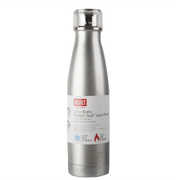 Built - 17oz Double Walled Stainless Steel Water Bottle - Silver