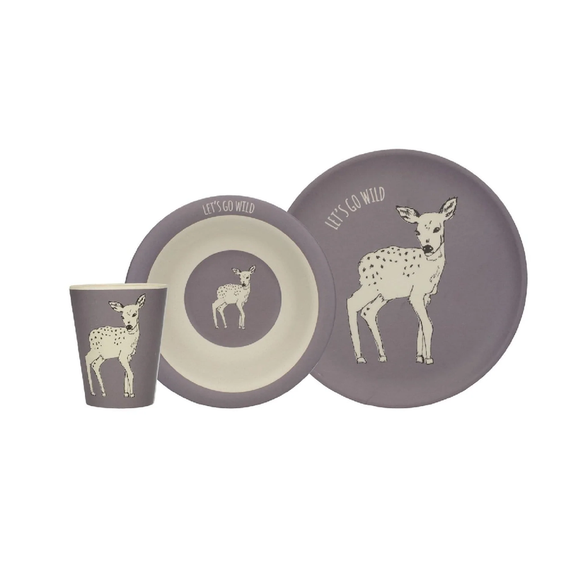 Creative Tops Into The Wild Deer 3Pc Kids Set