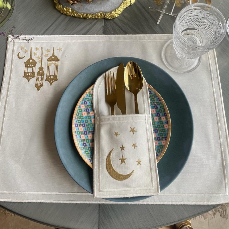 Ramadan Cutlery Holder Set 6Pcs