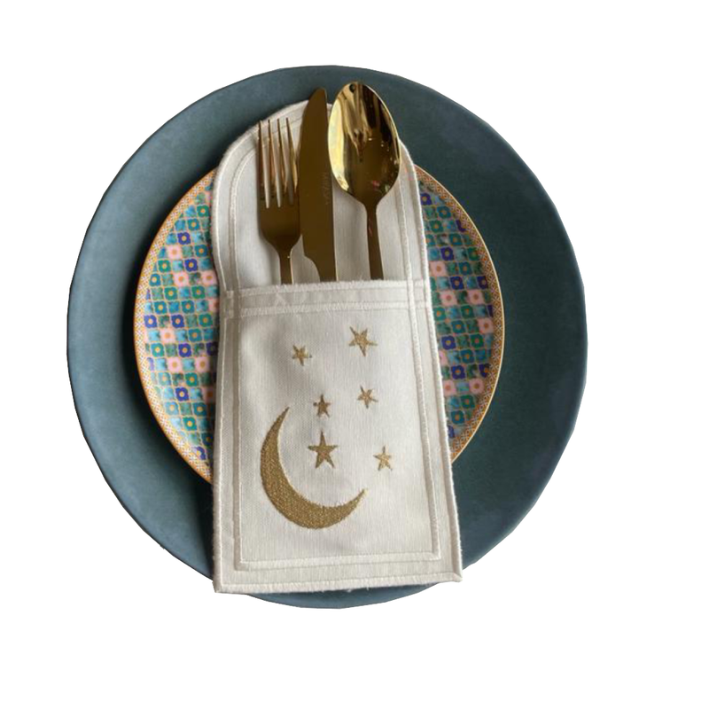 Ramadan Cutlery Holder Set 6Pcs