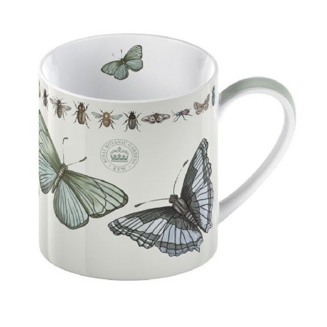 KEW - VINTAGE BUGS - FINE CHINA CAN MUG