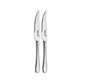 KitchenCraft-Masterclass Stainless Steel Solid Polished Set of 2 Steak Knives