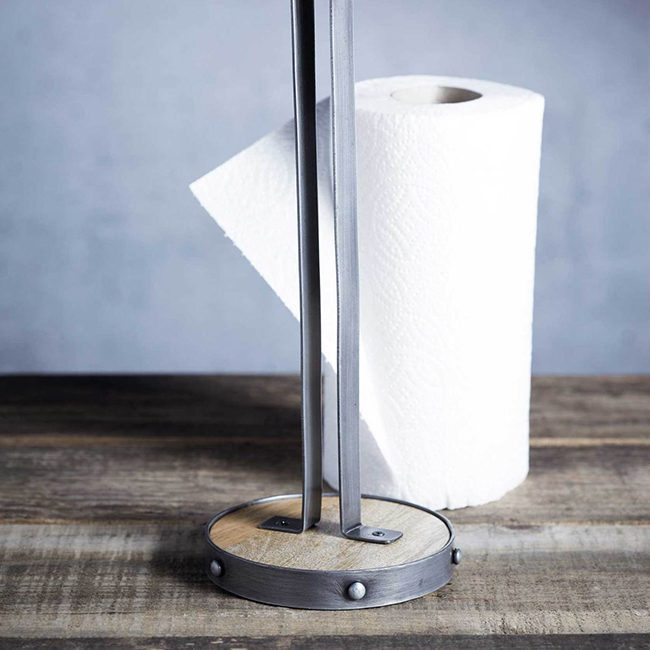 Industrial Kitchen Roll Holder