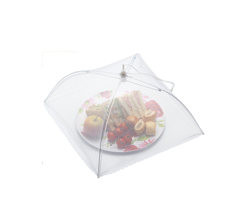 Kitchen Craft Umbrella Food Cover White 30.5cm