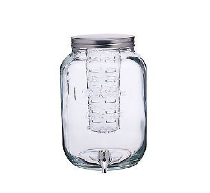 Glass Water Drinks Dispenser
