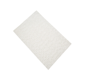 KitchenCraft Woven Metallic Silver Placemat