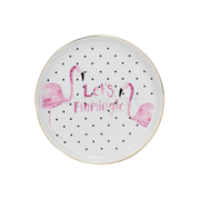 Creative Tops Ava & I Flamingo Round Trinket Dish