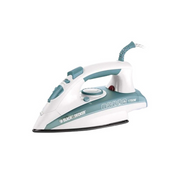 BLACK & DECKER 1750W STEAM IRON CERAMIC COATED SOLEPLATE X1600-B5