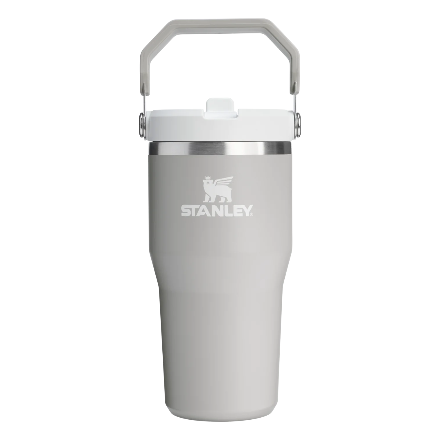 Stanley Ice Flow GO 590ml/20oz Flip Straw Wtr Btl Ash 2.0