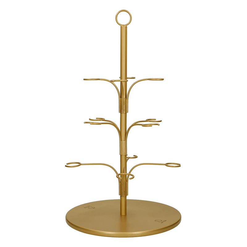 Artesa Cocktail Tree – Gold (Holds 8–12 Glasses)