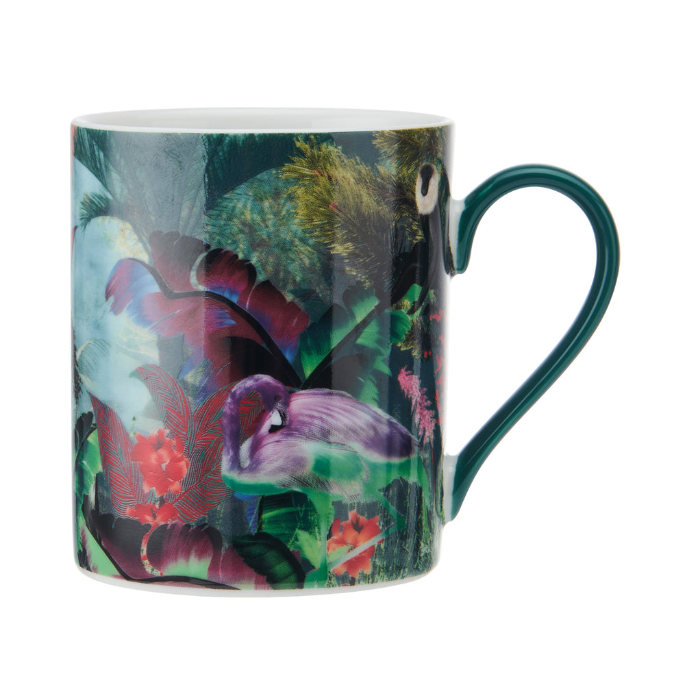 Mikasa x Sarah Arnett Flamingo Print Porcelain Mug – 350 ml Mikasa x Sarah Arnett Flamingo Print Porcelain Mug – 350 ml