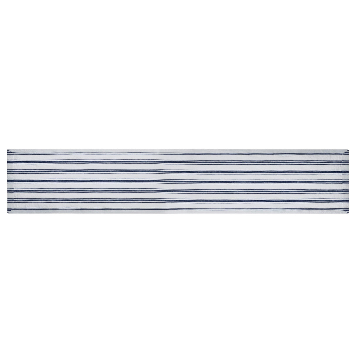 Mikasa Navy Stripe Linen-Blend Table Runner – 230 × 34 cm