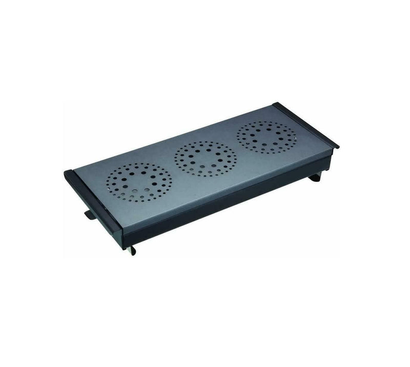 Professional Triple Table-Top Tea Light Food/Plate Warmer Carbon - Mega Hardware